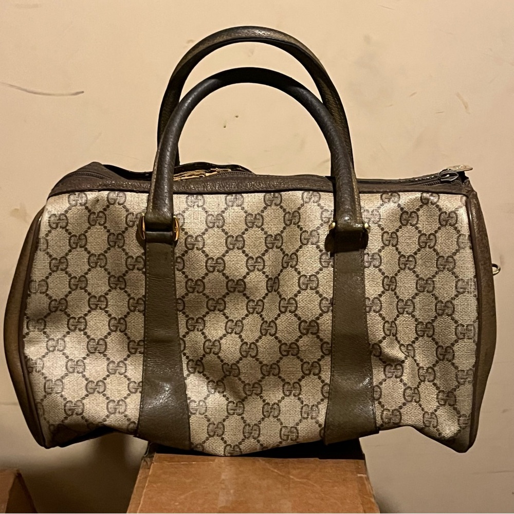 Gucci PROJECT BAG Monogram Canvas Duffel Bag - Picture 2 of 15
